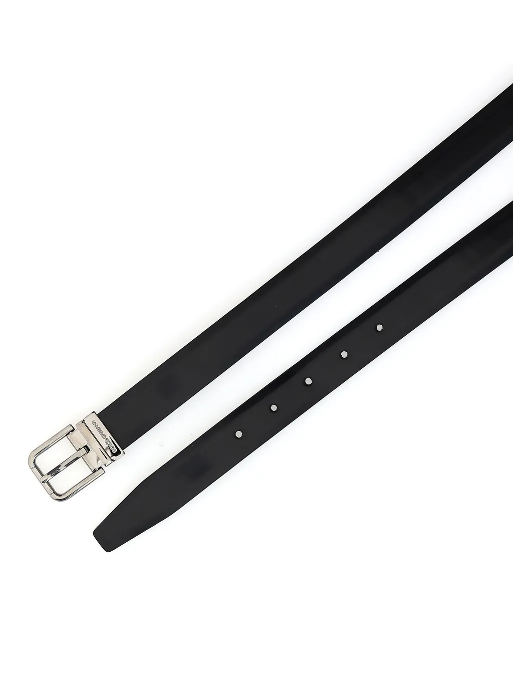 Logo Engraved Buckle Belt