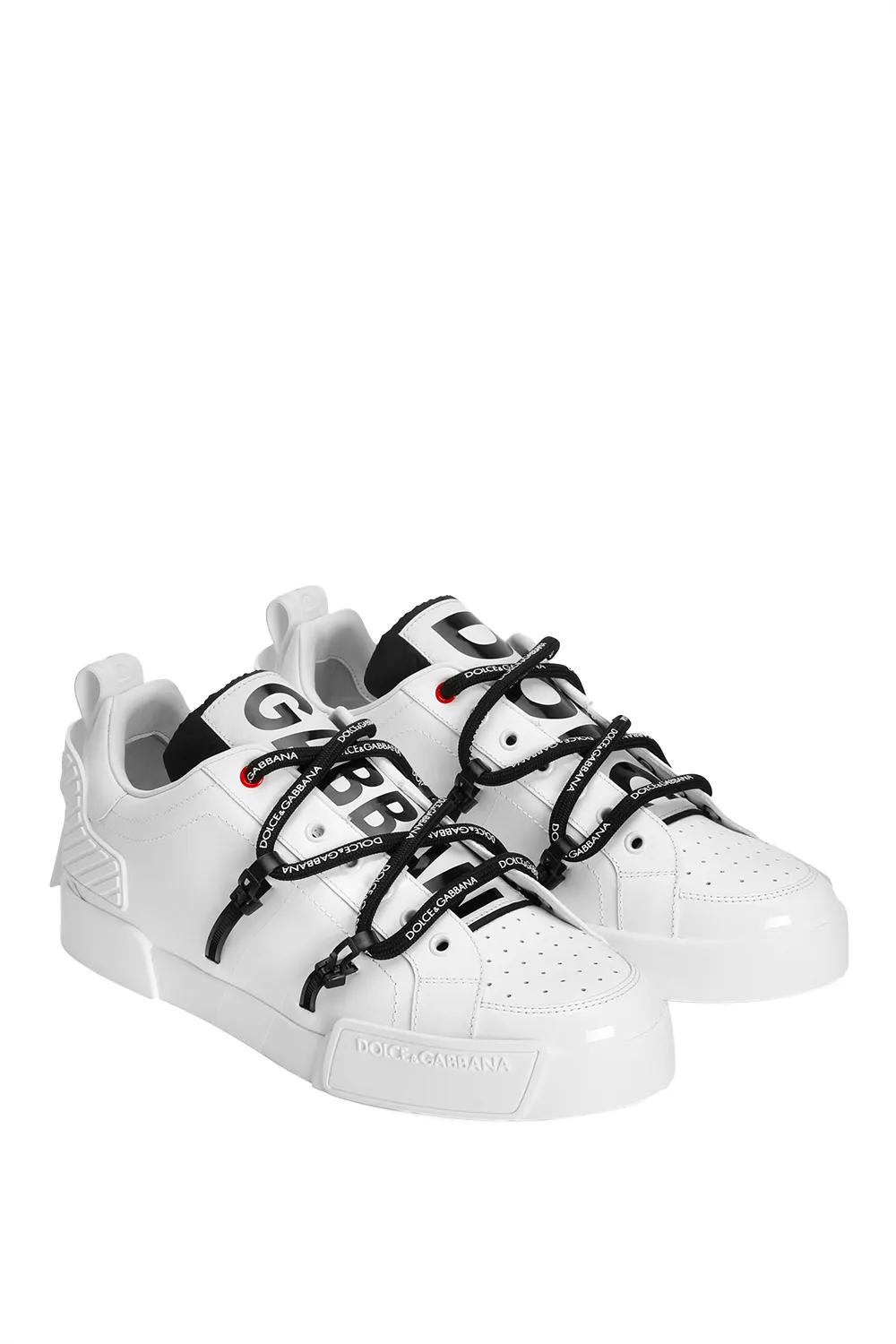 Portofino Logo Printed Sneakers