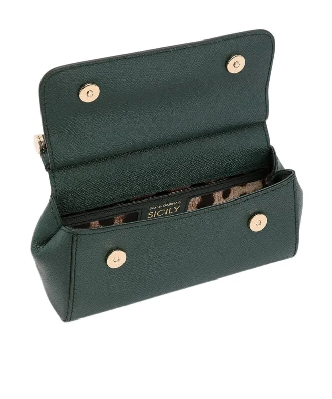 Logo Plaque Small Sicily Handbag