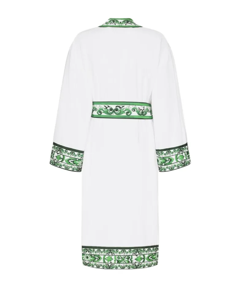 Terry Belted Bathrobe