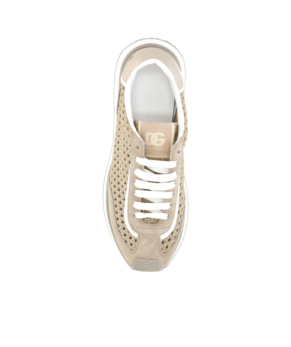 Logo Patch Interwoven Sneakers
