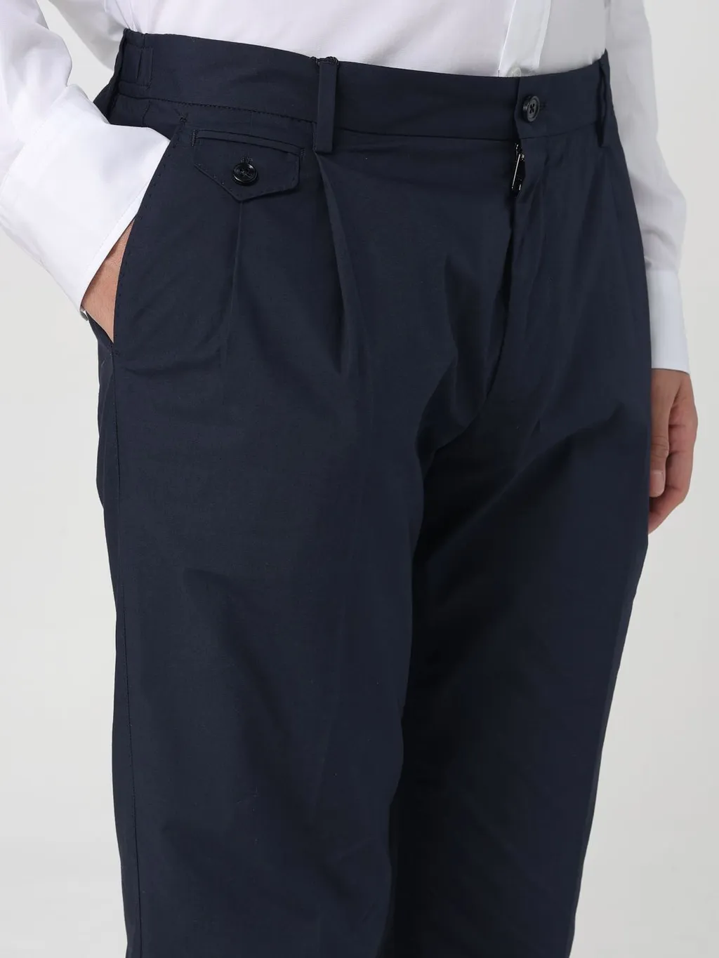 Straight-Leg Trousers