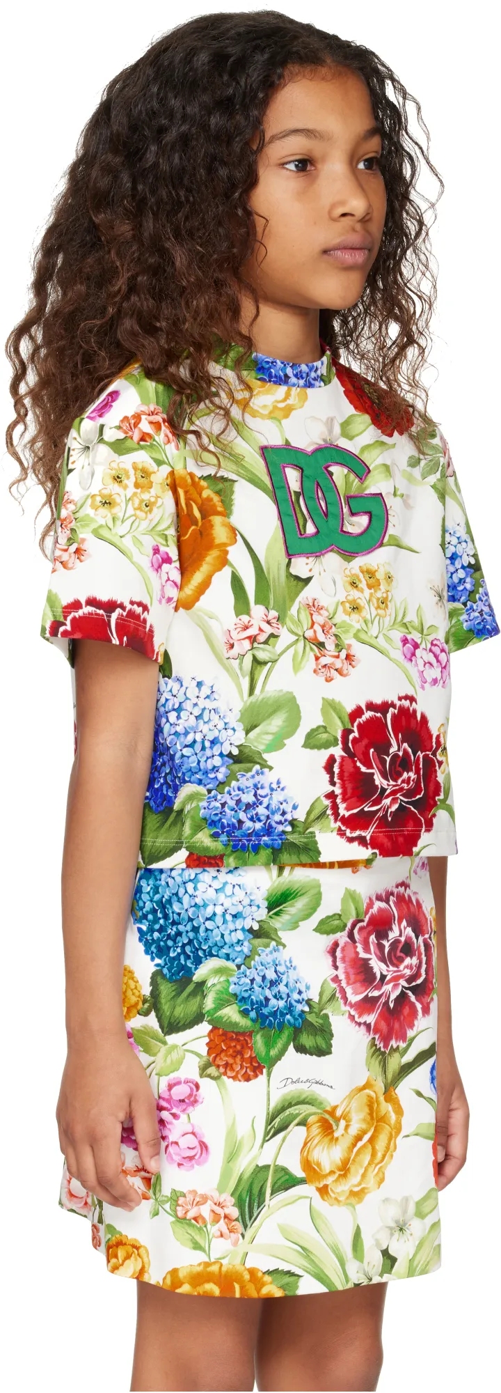 Floral Print Jersey T-Shirt