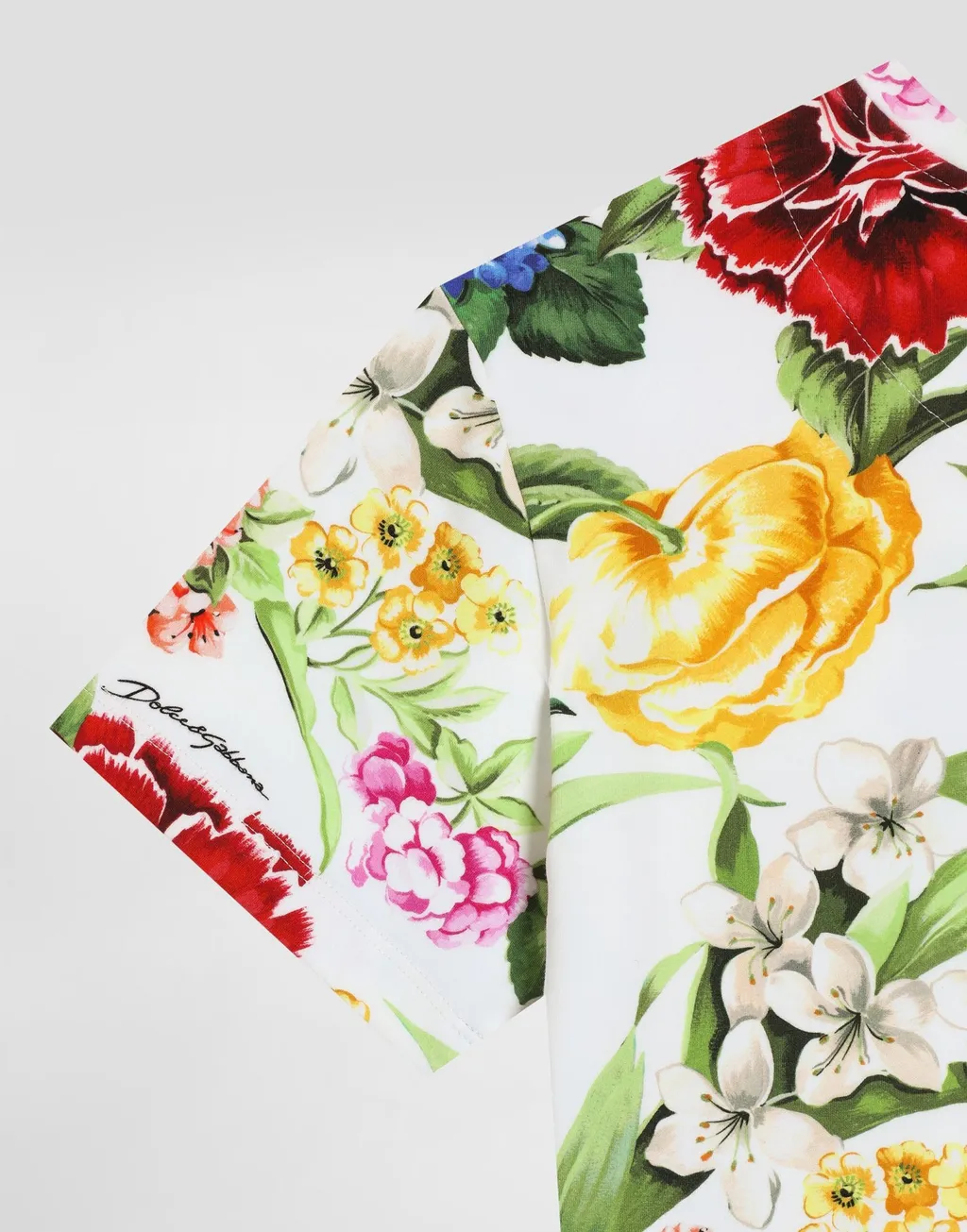 Floral Print Jersey T-Shirt