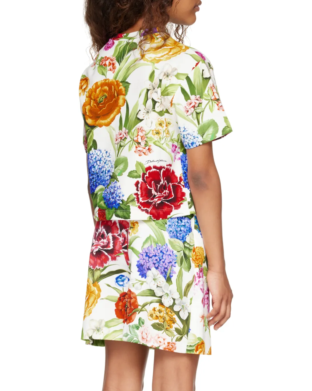 Floral Print Jersey T-Shirt