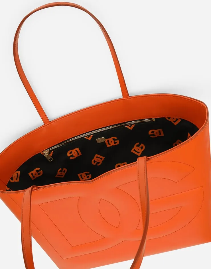 Logo Embossed Medium Shopper Bag
