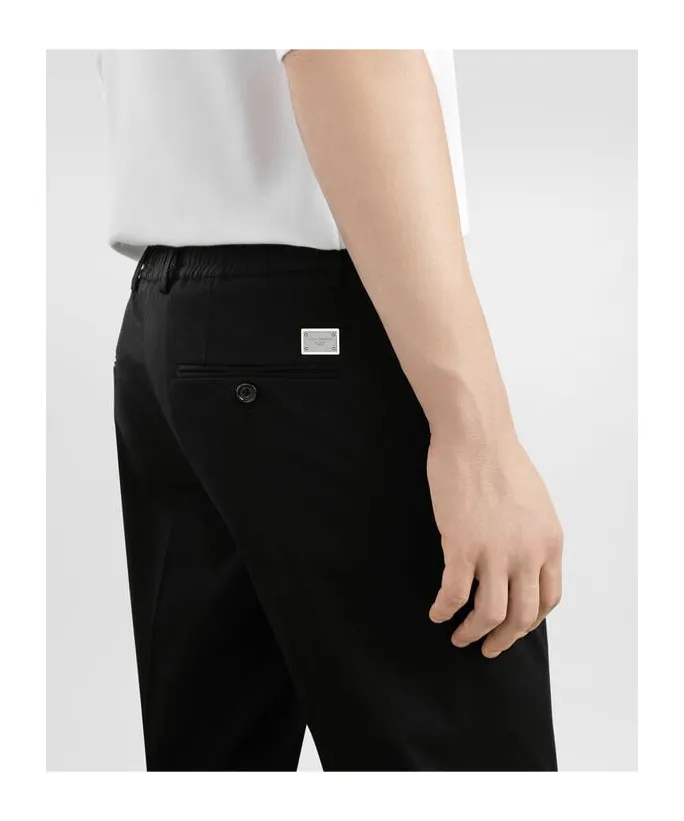 Slim-Cut Trousers