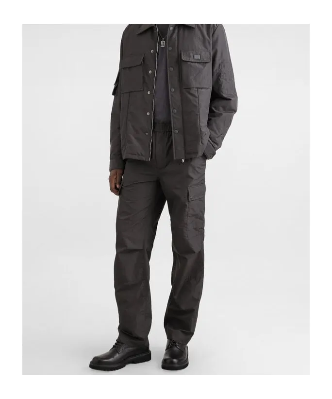 Drawstring Hem Cargo Pants