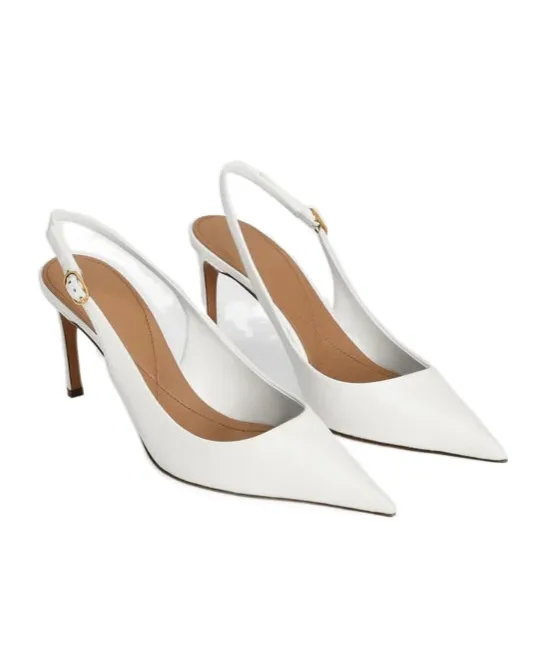 Pointed Toe Slingback Pumps