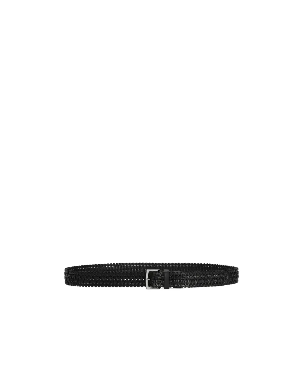 Woven Leather Belt