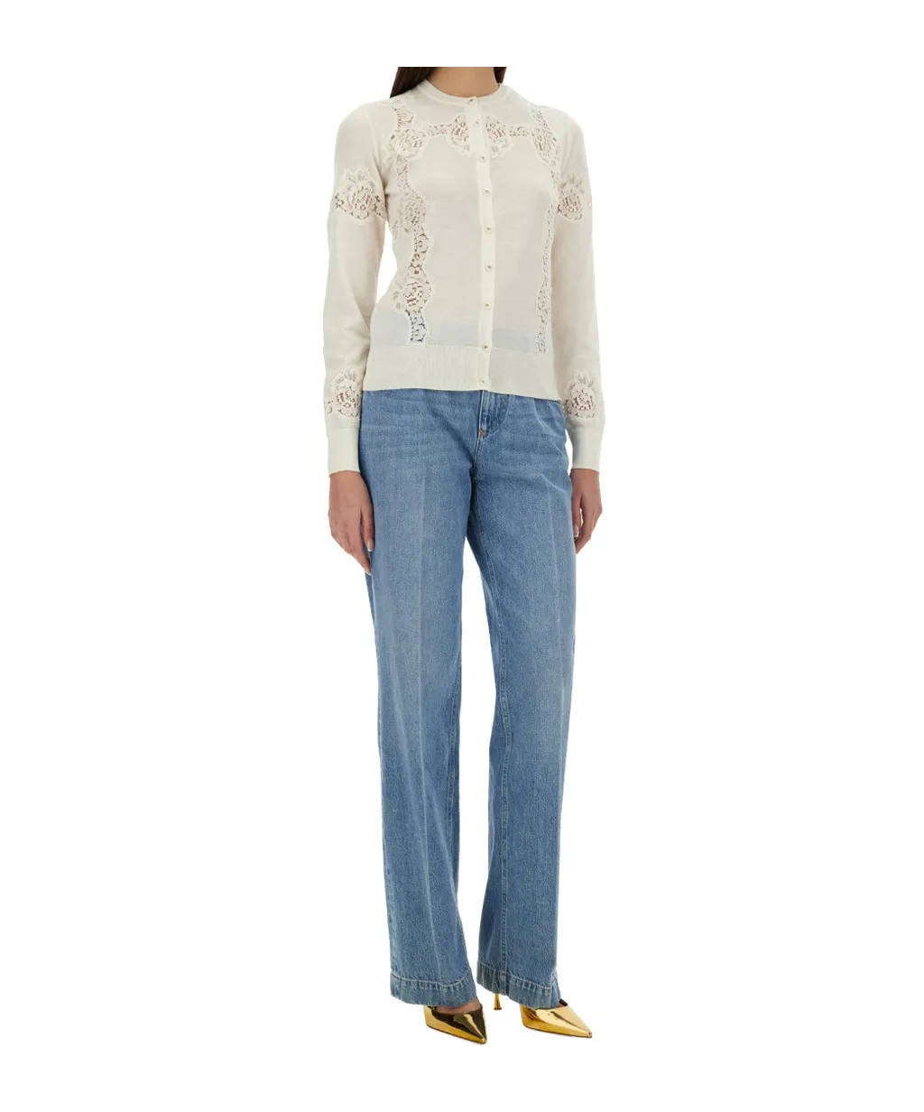 Lace Detailed Top