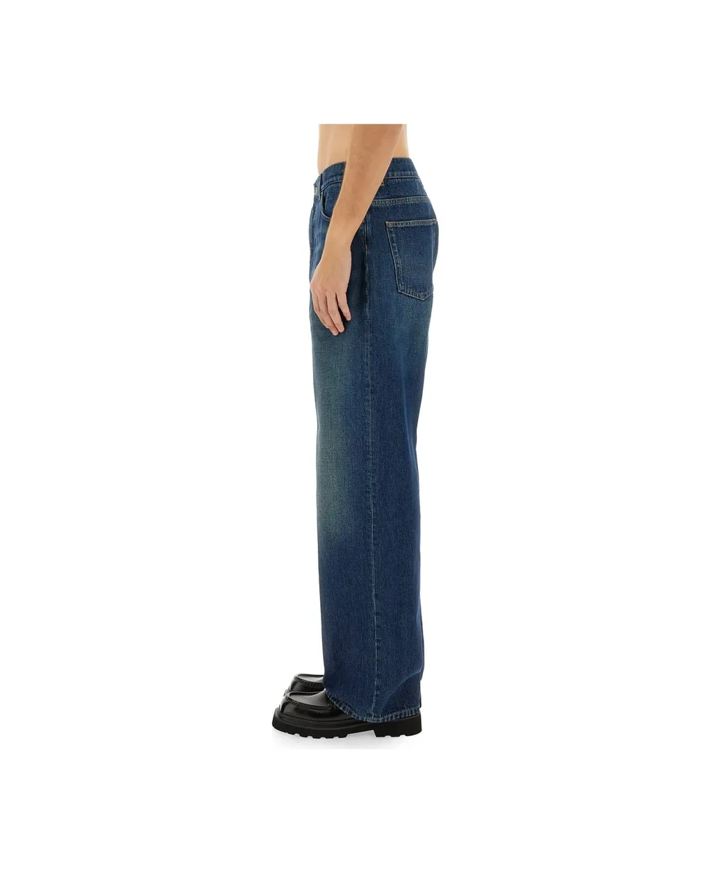 Logo Embroidered Jeans