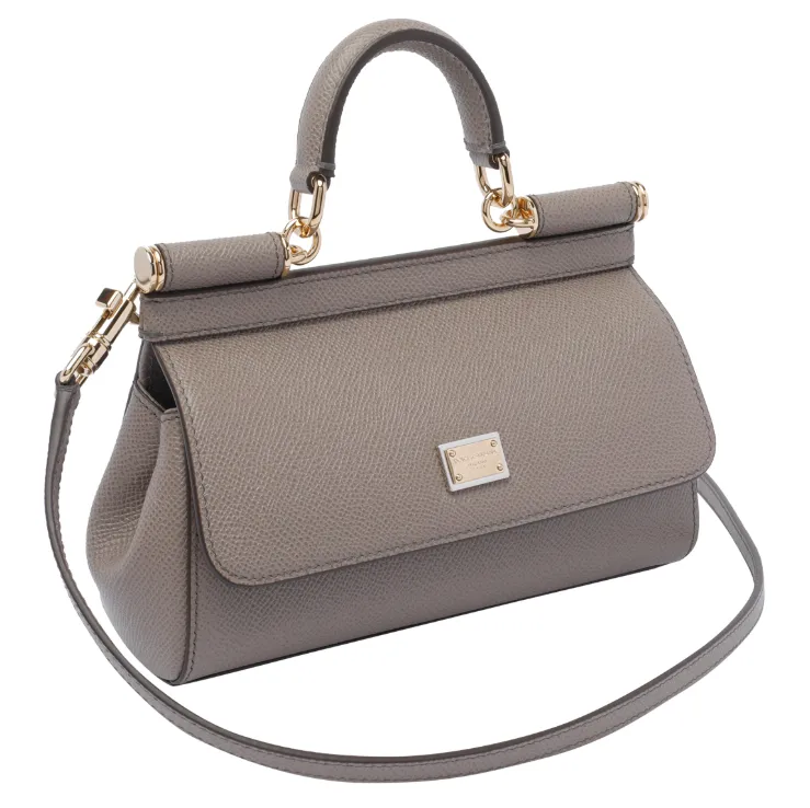 Logo Plaque Small Sicily Handbag