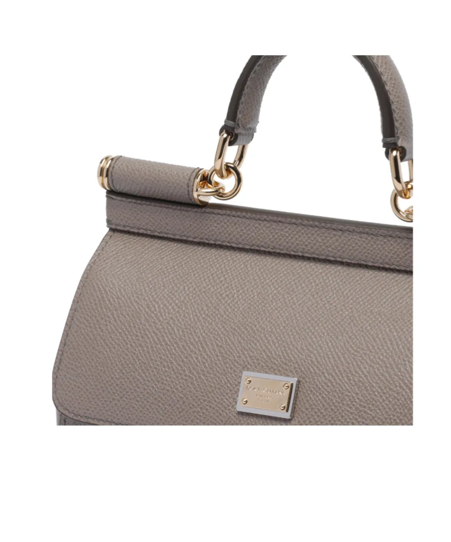 Logo Plaque Small Sicily Handbag