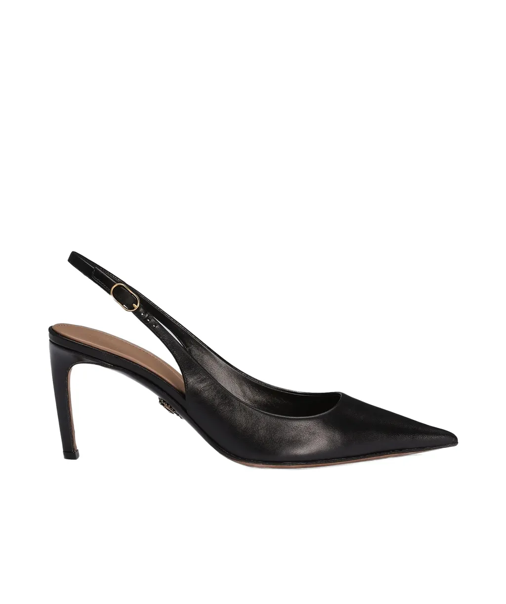 Pointed Toe Slingback Pumps