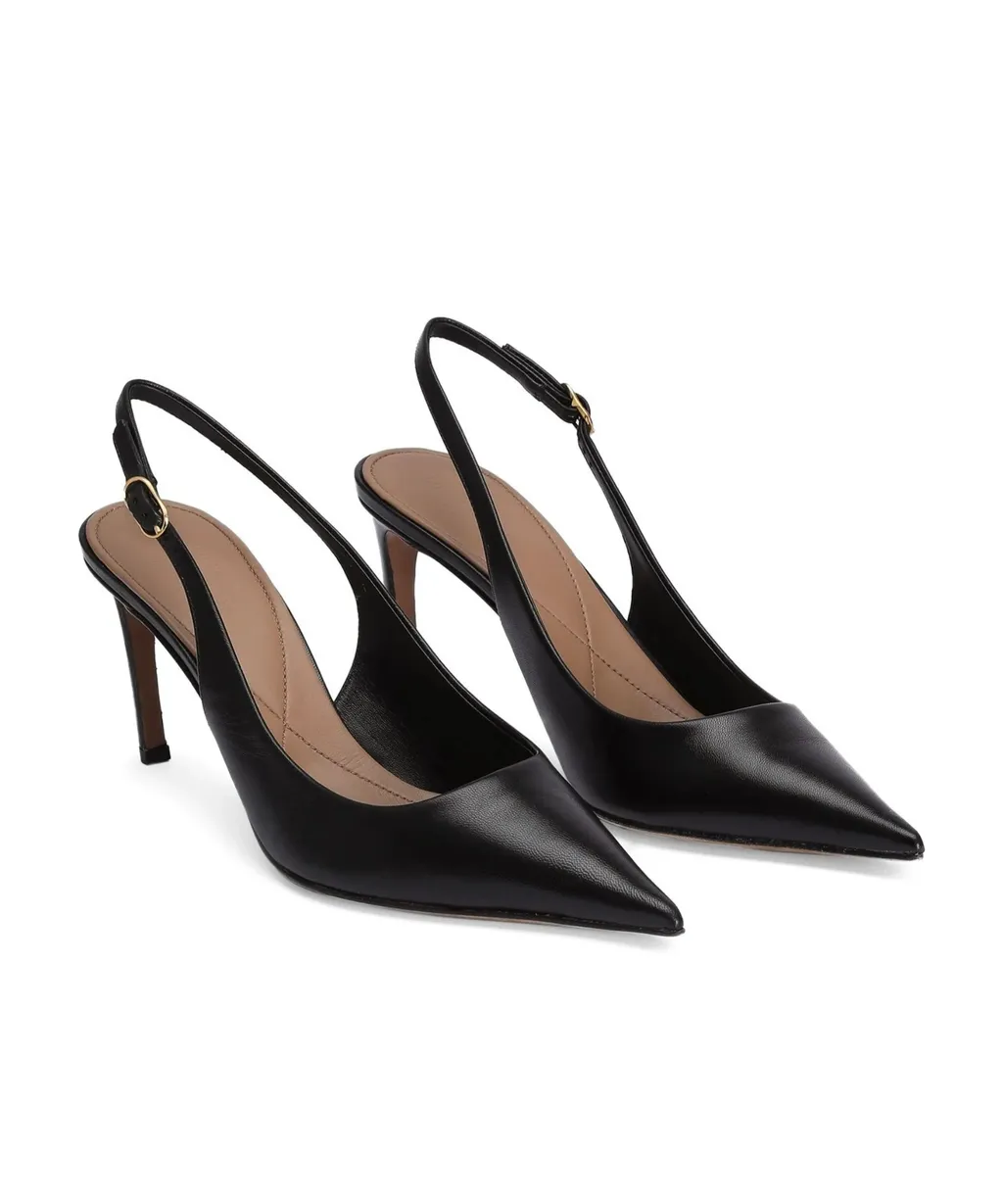 Pointed Toe Slingback Pumps