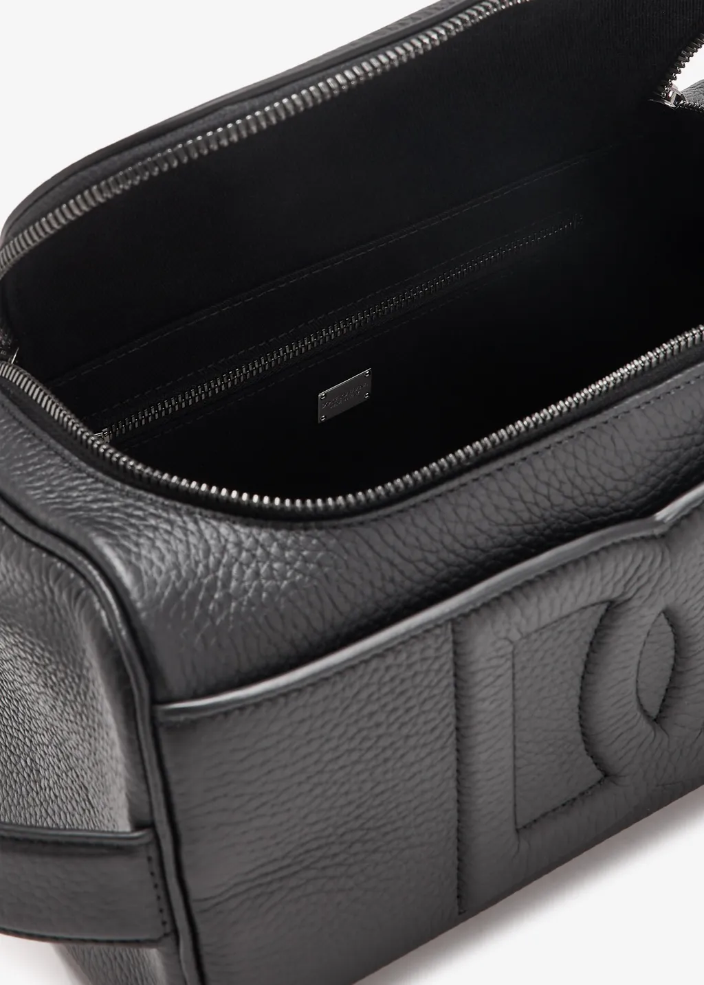 Logo-Patch Wash Bag