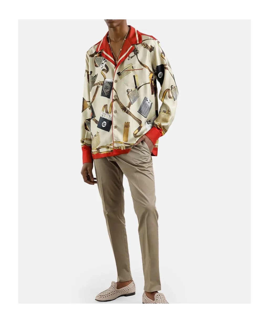 Logo-Embroidered Trousers