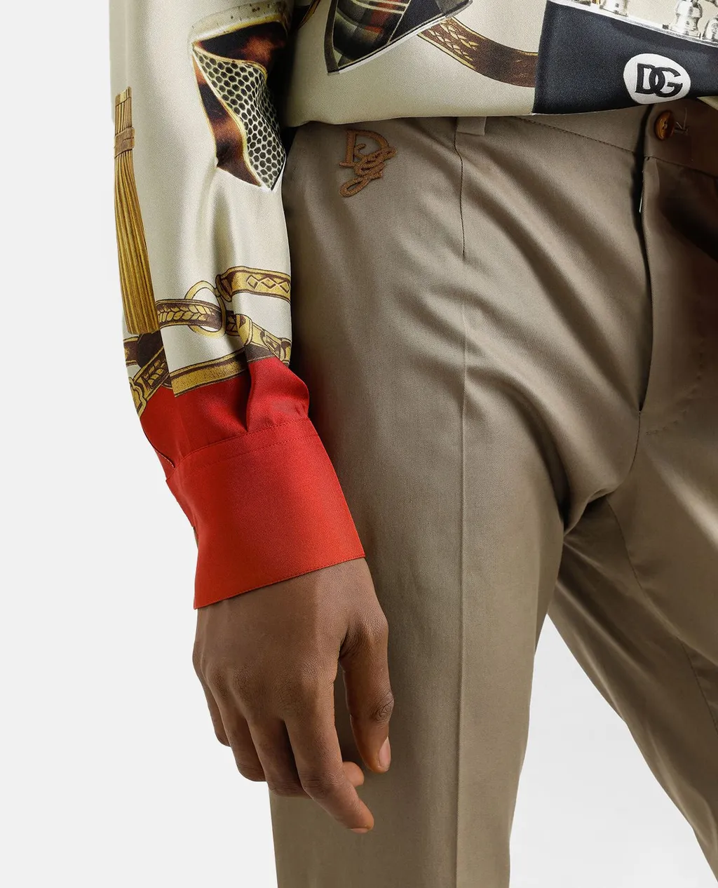Logo-Embroidered Trousers