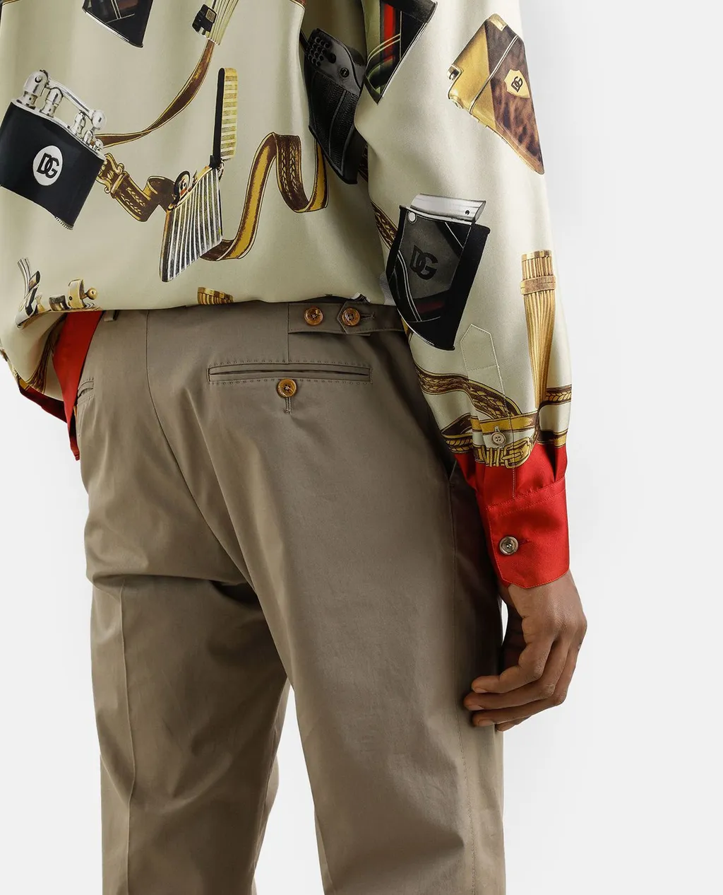 Logo-Embroidered Trousers
