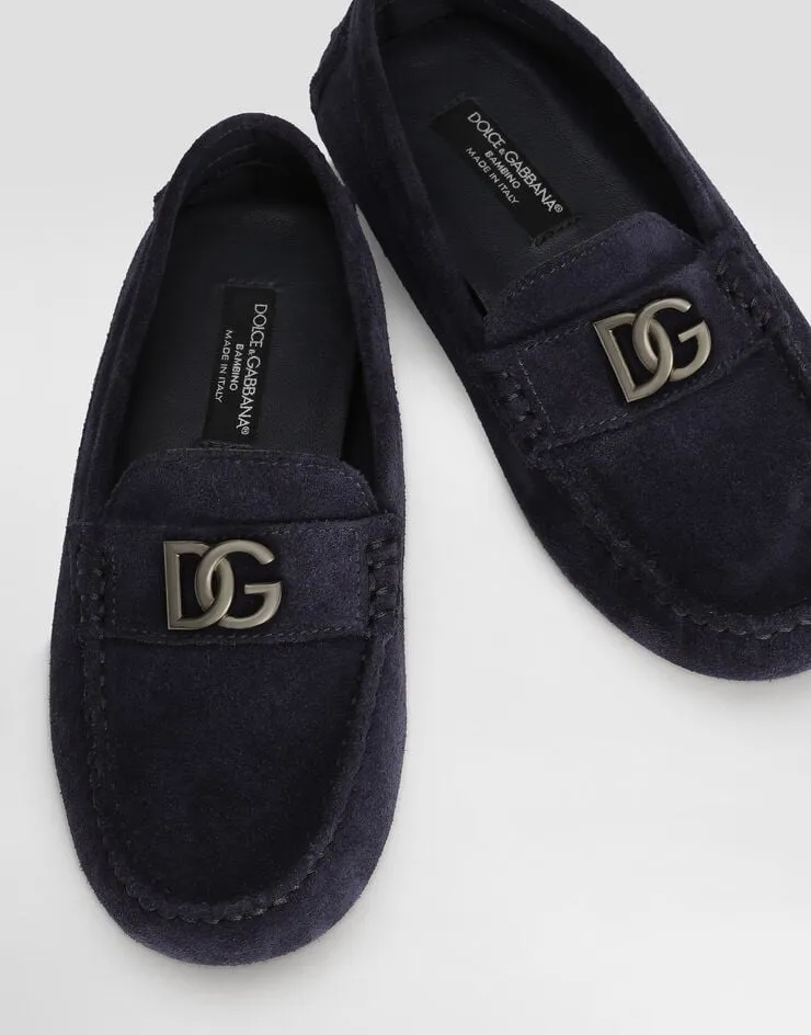 Logo Plaque Slip-On Loafers