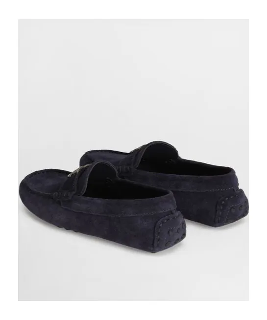 Logo Plaque Slip-On Loafers