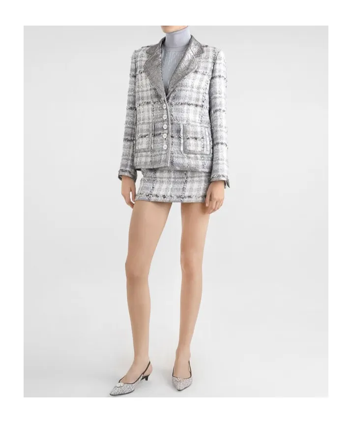 Tweed Mini Skirt