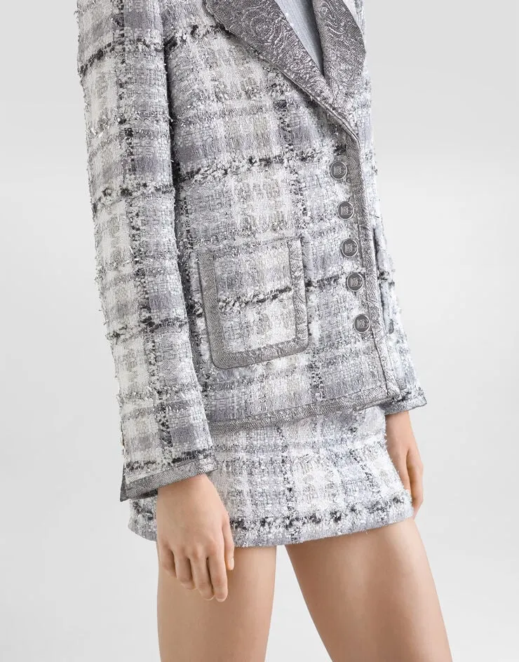 Tweed Mini Skirt