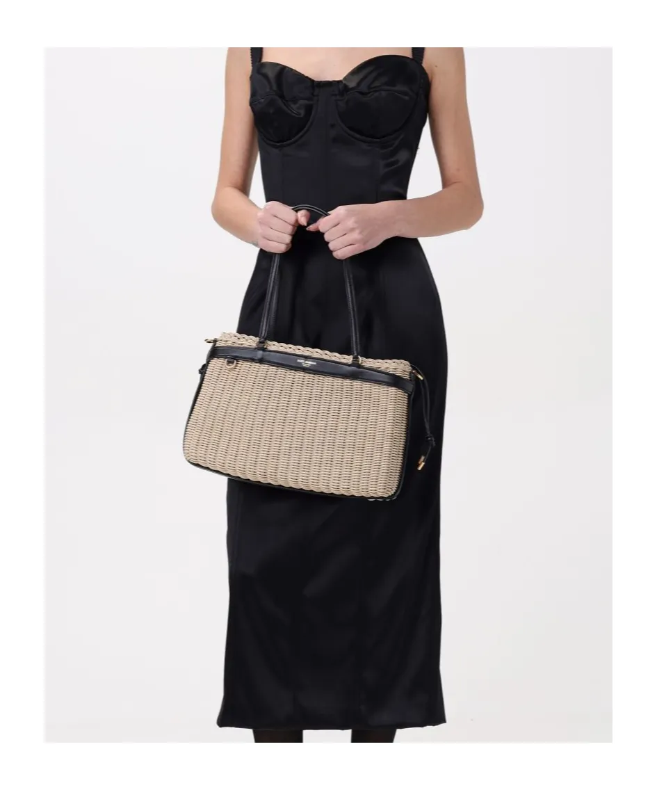 Carla Logo Stamp Handbag