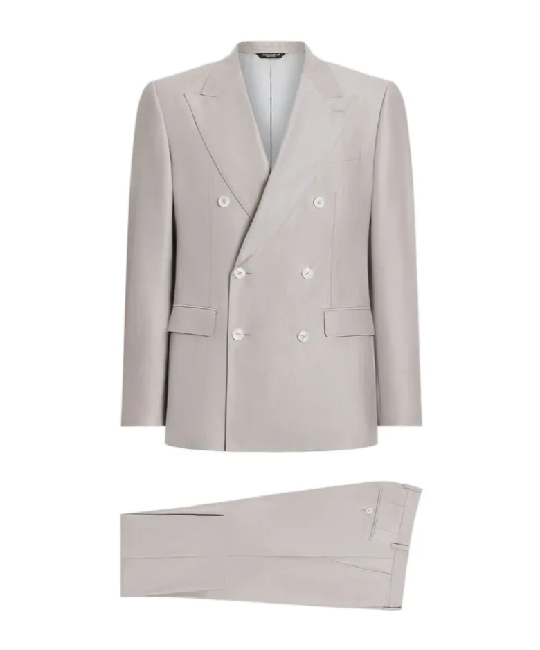 Double-Breasted Tailored Suit
