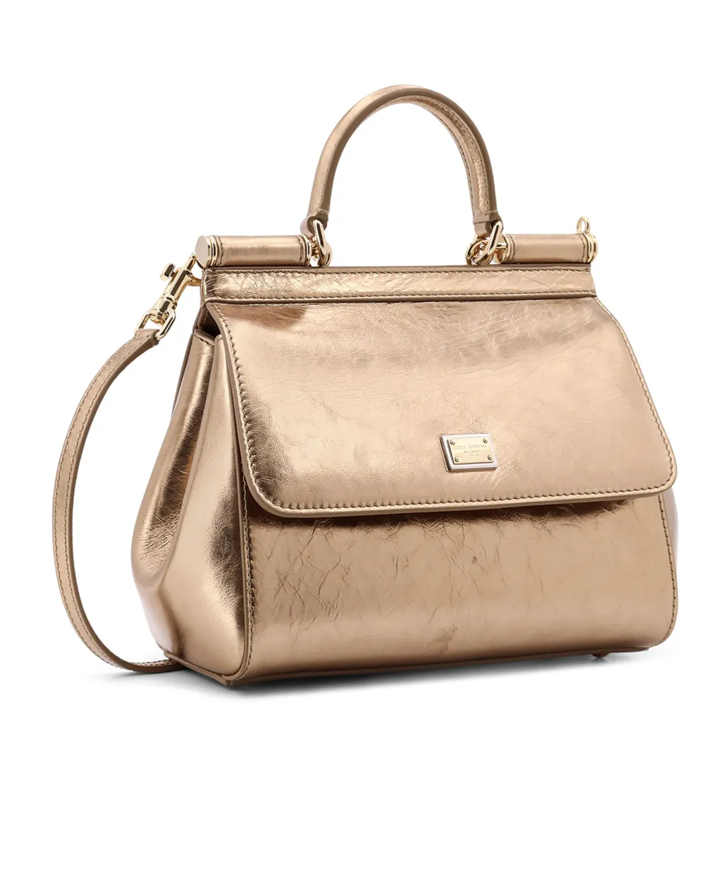 Sicily Logo Plaque Handbag