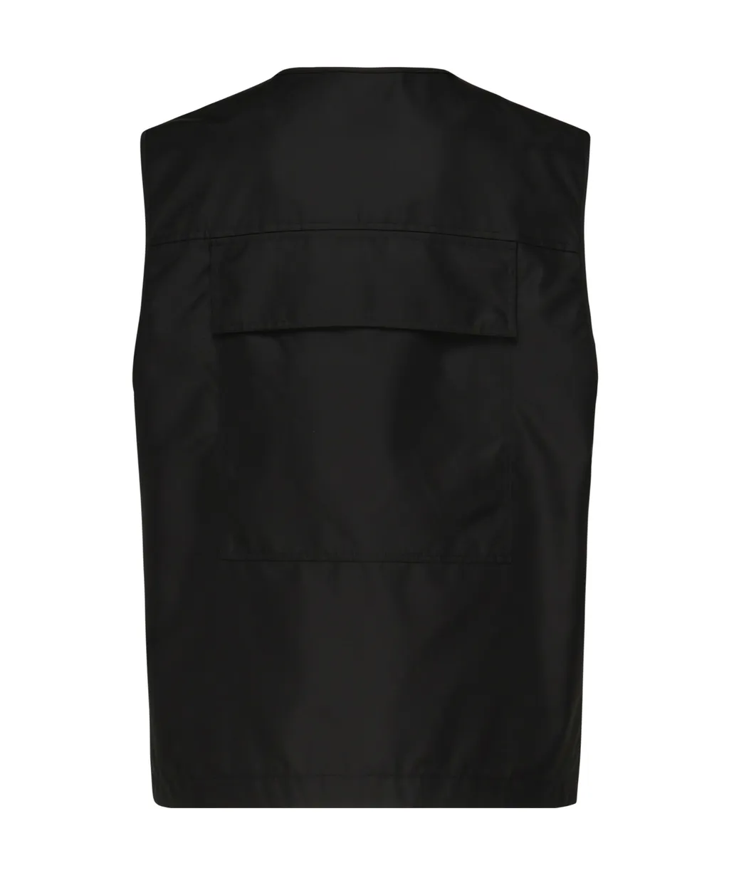 Logo Patch Zipped Gilet