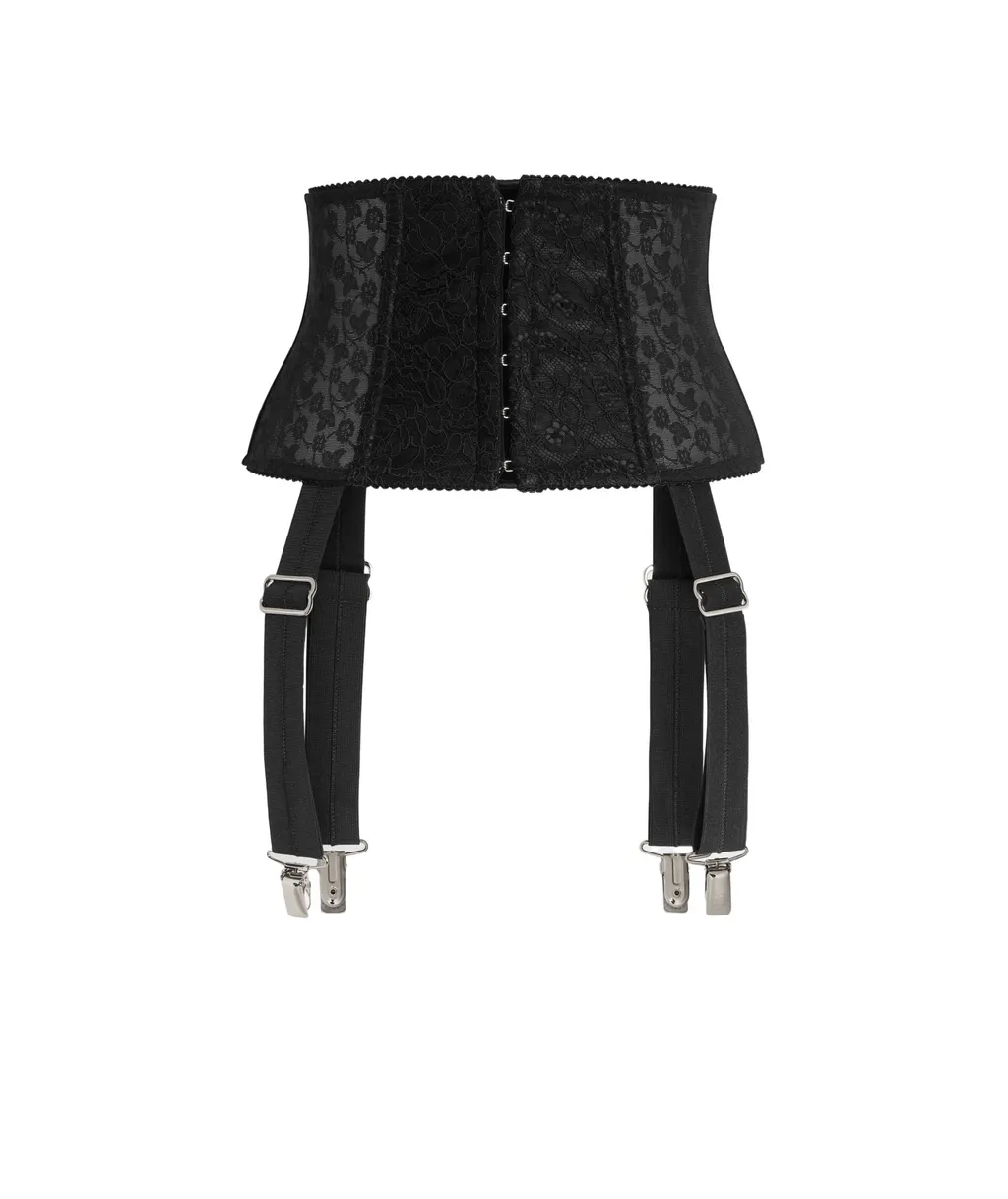 Stretch Marquisette Corset Belt