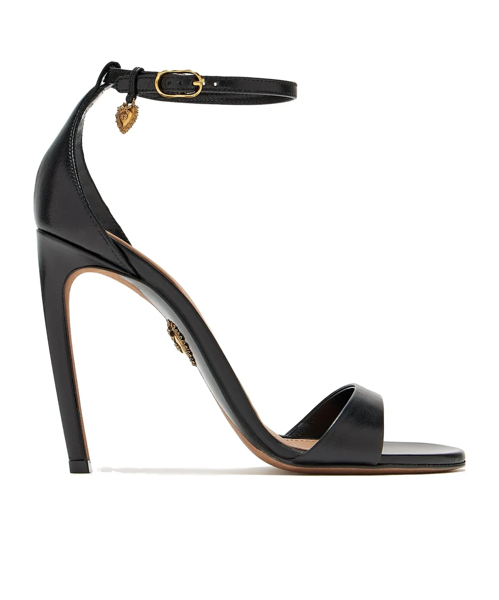 105Mm Leather Sandals