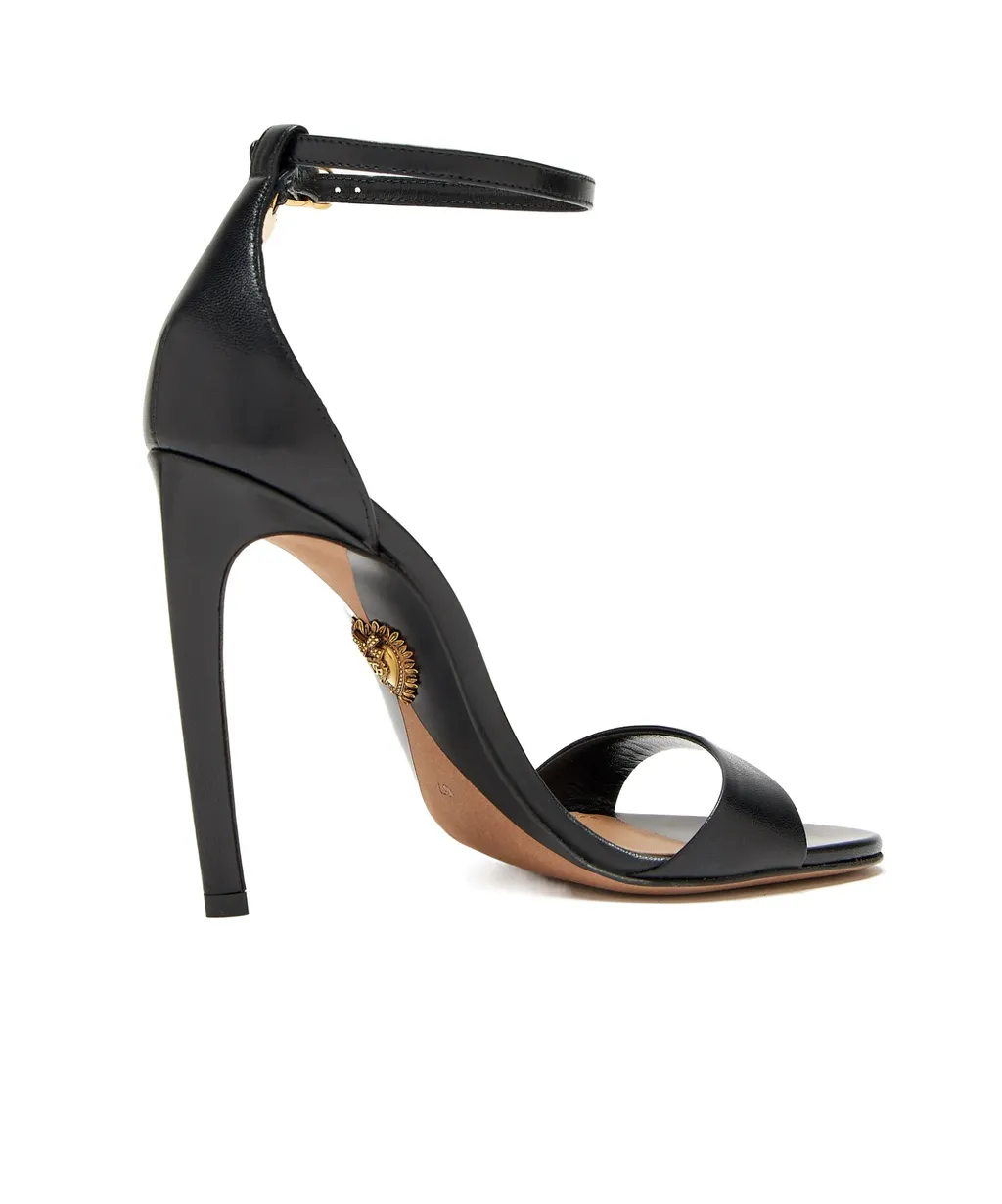 105Mm Leather Sandals