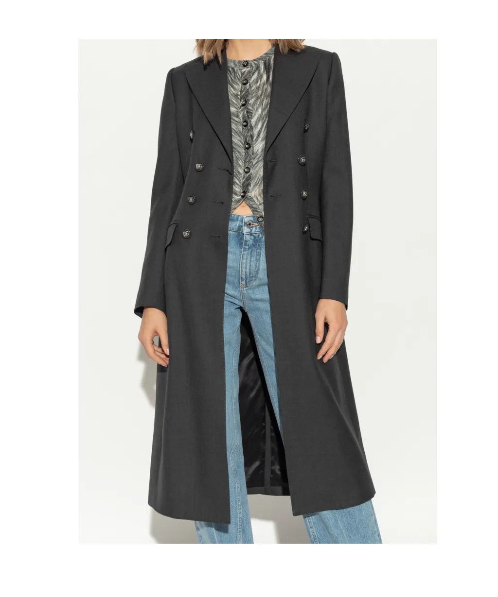 Double-Breasted Coat