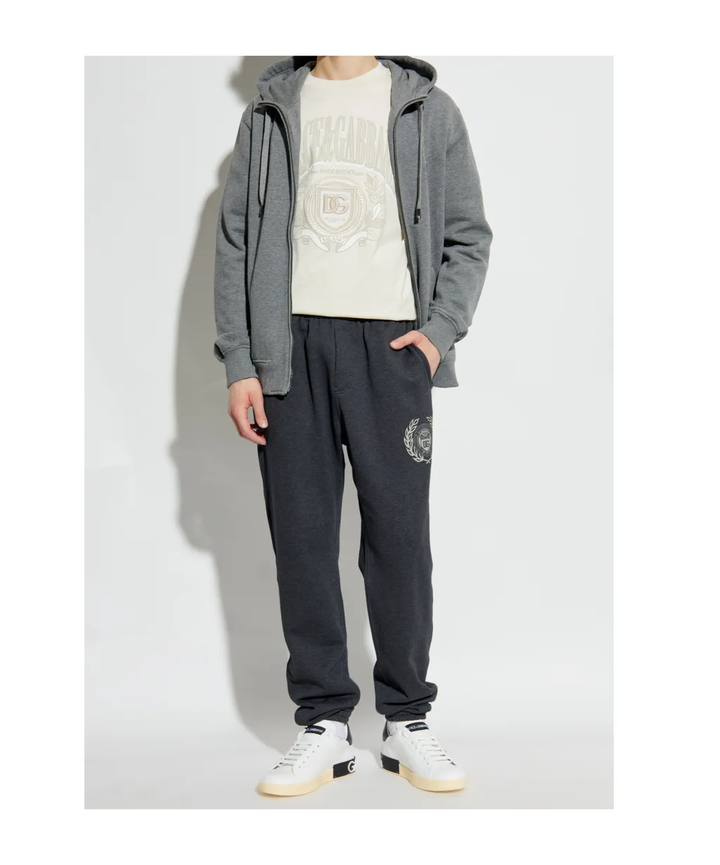 Logo Printed Drawstring Sweatpants