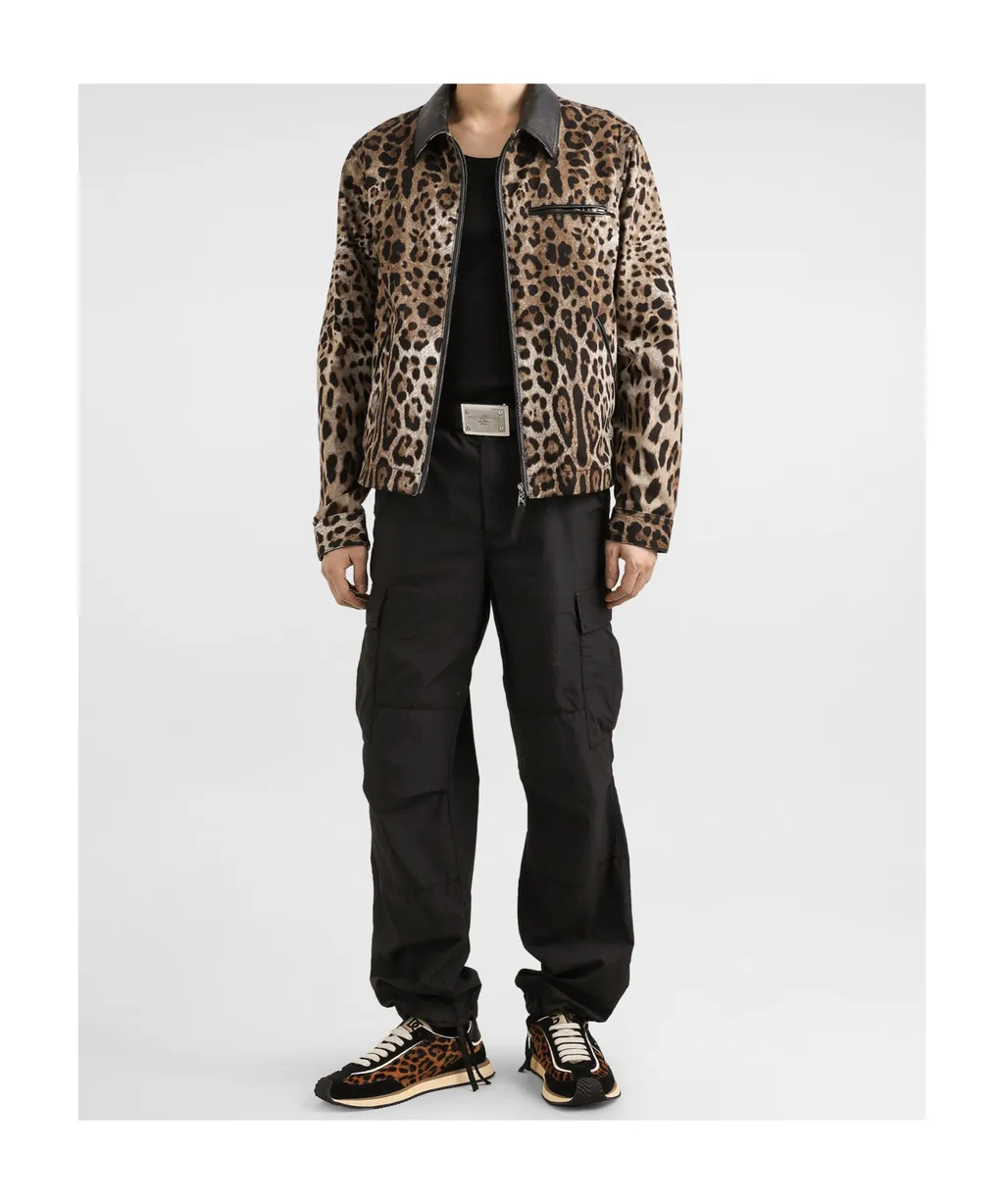 Logo Plaque Cargo Trousers