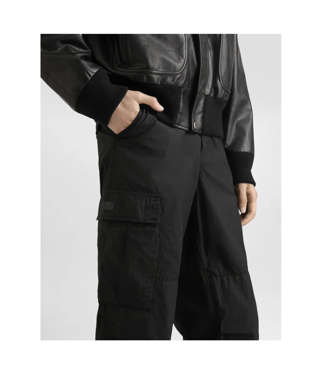 Logo Plaque Cargo Trousers