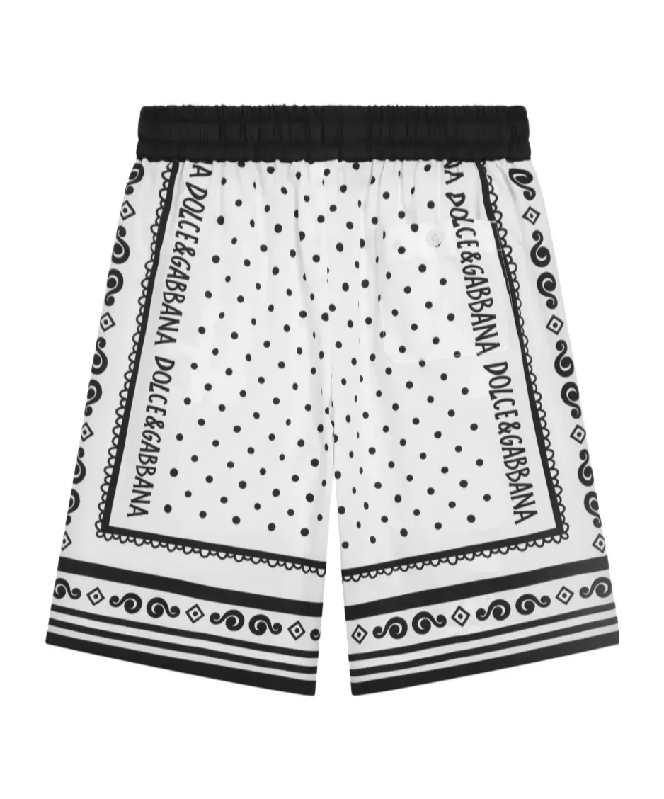 Bandana-Print Shorts