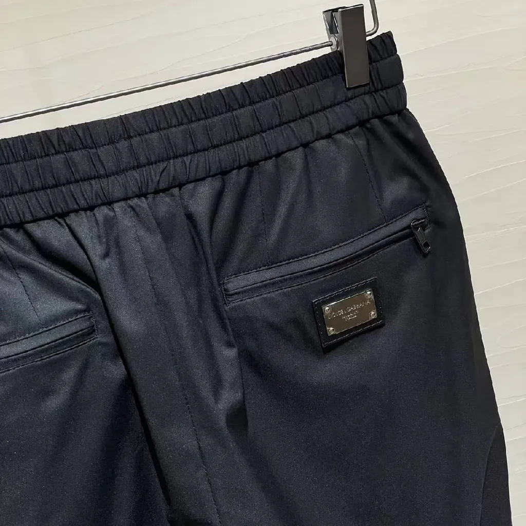 Elastic Waist Casual Pants