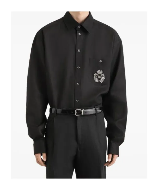 Logo-Embroidered Shirt