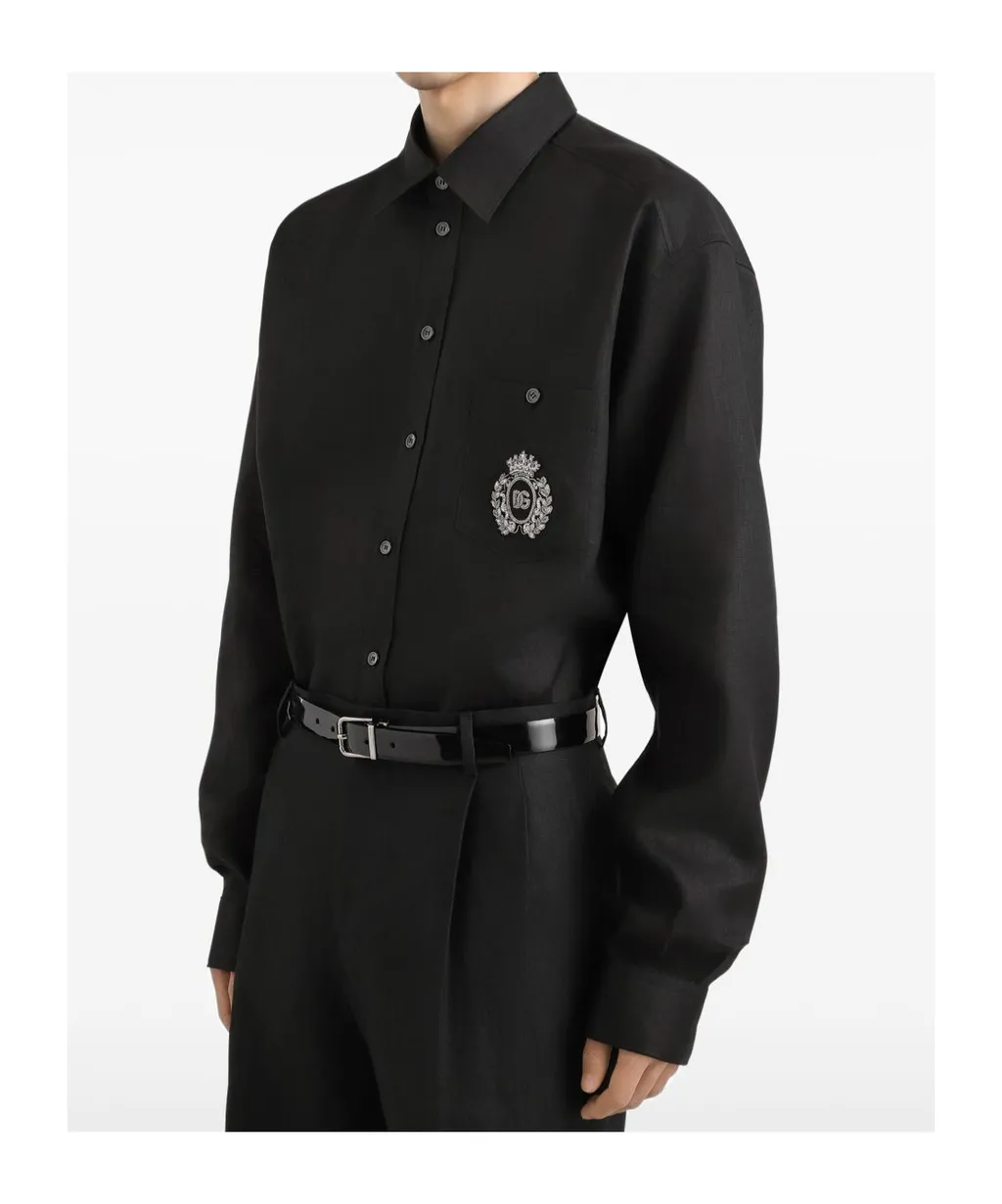 Logo-Embroidered Shirt