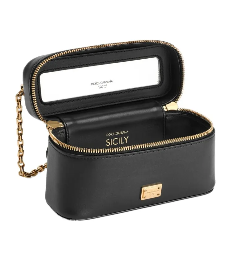 Sicily Logo Plaque Crossbody Bag