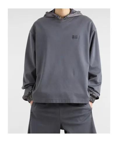 Logo Plaque Long-Sleeved Sweatshirt