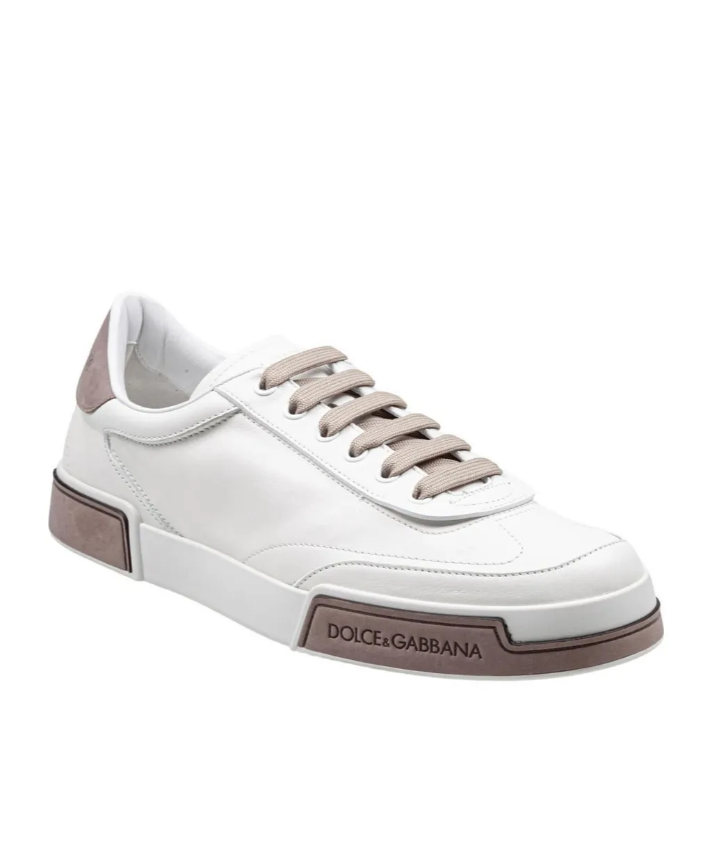Logo Debossed Low-Top Sneakers