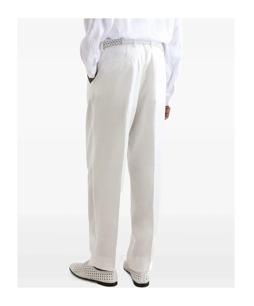 Belt-Loop Casual Pants