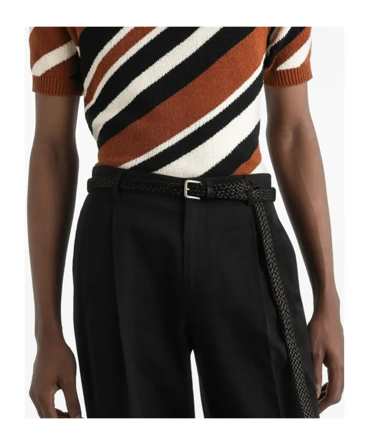 Interwoven Buckle Belt