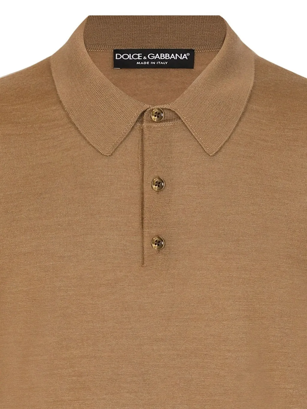 Cashmere-Silk Polo Shirt
