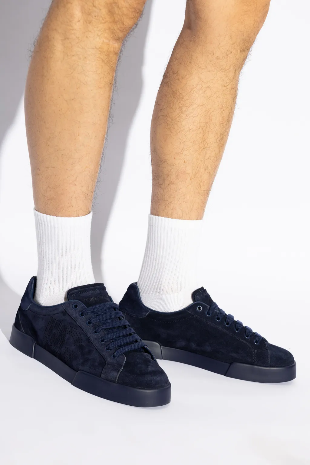 Portofino Logo Perforated Sneakers